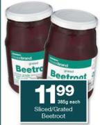 Housebrand Sliced/ Grated Beetroot-350g Each