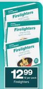 Housebrand Firelighters-12 Per Pack