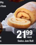 Swiss Jam Roll-Each