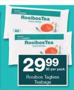 Housebrand Rooibos Tagless Teabags-80's Per Pack