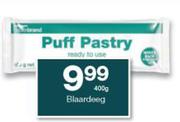 Housebrand Puff Pastry-400g Each