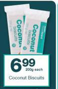 Housebrand Coconut Biscuits-200g Each