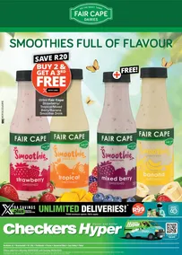 Checkers Hyper Western Cape : Fair Cape Smoothie Promotion (03 March - 06 April 2025)