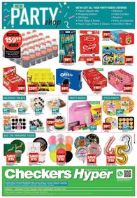 Checkers Hyper Western Cape : Party Shop (11 September - 8 October 2023)