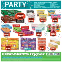 Checkers Hyper Westerm Cape : Party Shop (18 November 2024 - 05 January 2025)