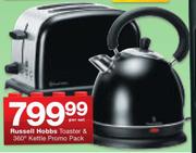 Russell Hobbs Toaster & 360 Degree Kettle Promo Pack-Per Set