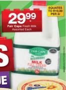 Fair Cape Fresh Milk Assorted-3Ltr Each