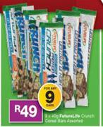 Future Life Crunch Cereal Bars Assorted-9 x 40g