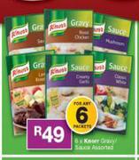 Knorr Gravy Sauce Assorted-For 6
