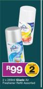 Glade Air Freshener Refill Assorted-2 x 269ml