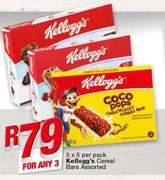 Kellogg's Cereal Bars-3x5 Per Pack