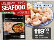 Cape Point Large Prawn Meat-1kg Each