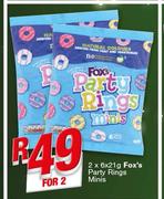 Fox's Party Rings Minis-2x6x21g