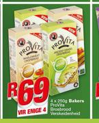 Bakers Provita Bros brood Verskeidenheid-4x250g