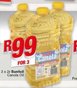 Sunfoil Canola Oil-3x2Ltr