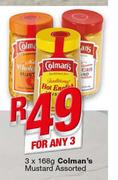 Colman's Mustard-3x168g