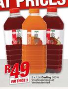 Darling 100% Vrugtesapmengsel Verskeidenhied-3x1x5Ltr