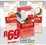 Carmien gegeurde Rooibos teesakkies-3x20 Per Pak