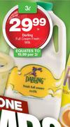 Darling Full Cream Fresh Milk-3Ltr