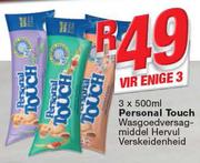 Personal Touch Wasgoedveragmiddel Herbal Verskeidenheid-3x500ml