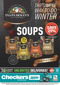 Checkers Western Cape : Ina Paarman's Soup Promotion (07 July - 20 July 2025)