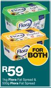 Flora Fat Spread 1Kg & Flora Fat Spread 500g-For Both