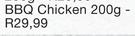 Mr Fun Ready Meal BBQ Chicken-200g