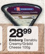 Emborg Danablu Creamy/Gradd Cheese-100g