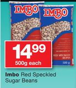 Imbo Red Speckled Sugar Beans 500g-Each