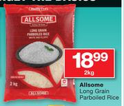 Allsome Long Grain Parboiled Rice-2Kg