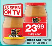 Black Cat Peanut Butter 400g-Each