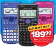 Casio FX-82ZA Plus Scientific Calculator-Each