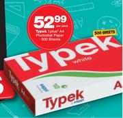 Typek 1 Plus A4 Photostat Paper 500 Sheets-Per Pack
