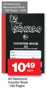 A5 Hardcover Manuscript Book-192 Pages