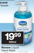 Renew Liquid Hand Wash-500ml