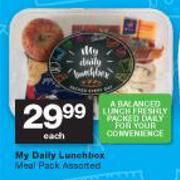 My Daily Lunchbox Meal Pack