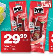 Pritt Glue Stick 43g-Each