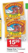 Happy Cow Processed Cheese Slices 150g-Each