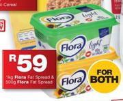 Flora Fat Spread 1Kg & Flora Fat Spread 500g-For Both