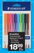 Staedtler Ballpoint Pens 10's-Per Pack