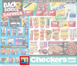 Checkers Western Cape : January Savings Specials (07 Jan - 13 Jan 2019), page 1