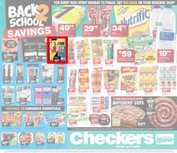 Checkers Western Cape : January Savings Specials (07 Jan - 13 Jan 2019), page 1