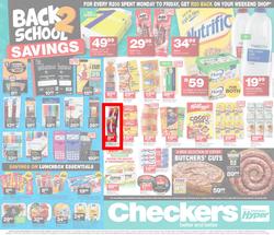 Checkers Western Cape : January Savings Specials (07 Jan - 13 Jan 2019), page 1