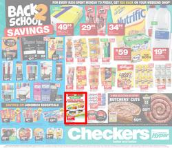 Checkers Western Cape : January Savings Specials (07 Jan - 13 Jan 2019), page 1