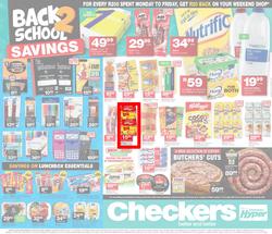 Checkers Western Cape : January Savings Specials (07 Jan - 13 Jan 2019), page 1