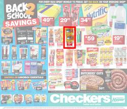 Checkers Western Cape : January Savings Specials (07 Jan - 13 Jan 2019), page 1