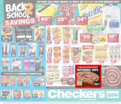 Checkers Western Cape : January Savings Specials (07 Jan - 13 Jan 2019), page 1