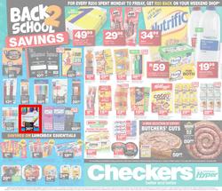 Checkers Western Cape : January Savings Specials (07 Jan - 13 Jan 2019), page 1