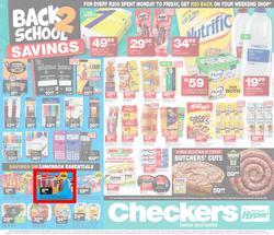Checkers Western Cape : January Savings Specials (07 Jan - 13 Jan 2019), page 1