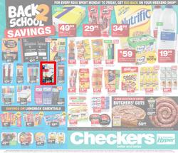 Checkers Western Cape : January Savings Specials (07 Jan - 13 Jan 2019), page 1